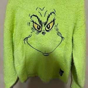 Justice Girls Grinch L 12/14 Hoodie Sweater